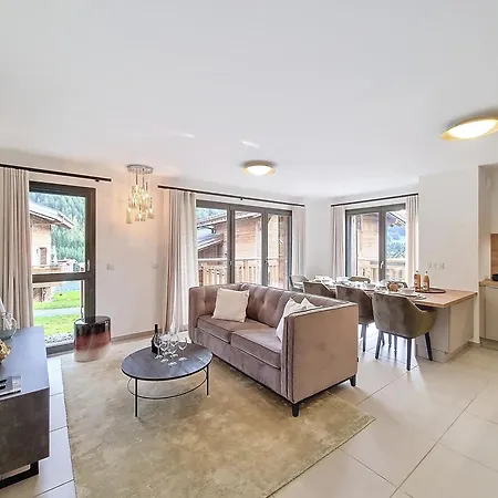 Sika-appartement-6pers-jacuzzi Апартаменты Ле-Гет